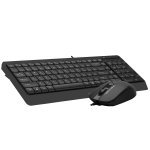 Клавиатура A4Tech F1512  FSTYLER USB DESKT US+BG / FM12+FK15