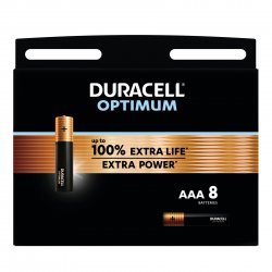 Батерии AA/AAA и други > Duracell DUR-BA-LR03-OPTIMUM-8PK