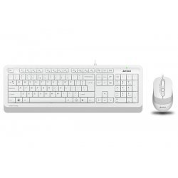 Клавиатура A4Tech F1010 FSTYLER WIRED USB  COMBO SET WHITE