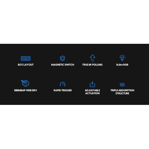 Клавиатура Pulsar PCMK2HE801W (снимка 7)