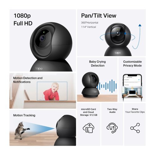 IP камера TP-Link Tapo C201 (снимка 1)