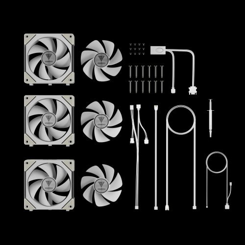 Охлаждане Gamdias AEOLUS P2-1203-WH (снимка 11)