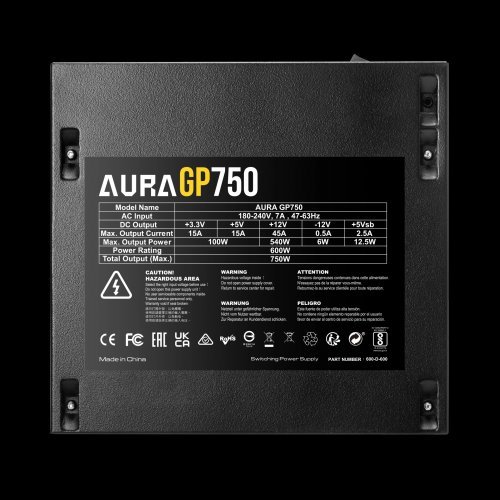 Захранващ блок Gamdias GAMDIAS-AURA-GP750 (снимка 7)