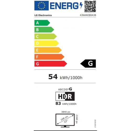 Телевизор LG 43NANO80A3B (снимка 7)