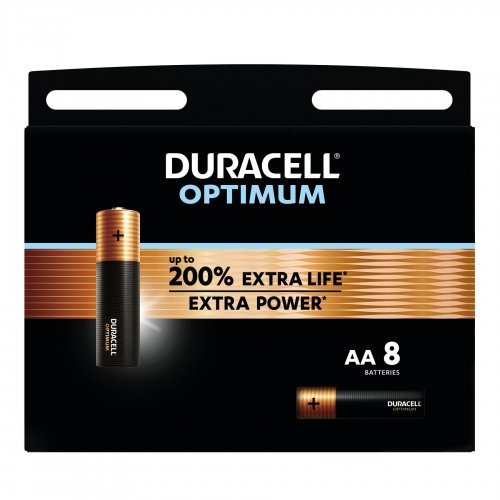 Батерии > Duracell DUR-BA-LR6-OPTIMUM-8PK (снимка 1)