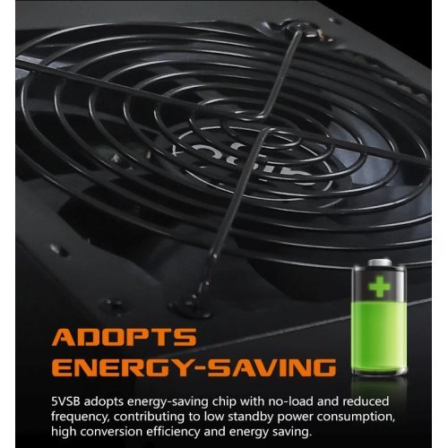 Захранващ блок Aigo GP650-BK (снимка 8)