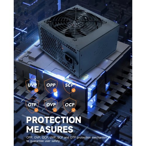 Захранващ блок Aigo GP750-BK (снимка 10)