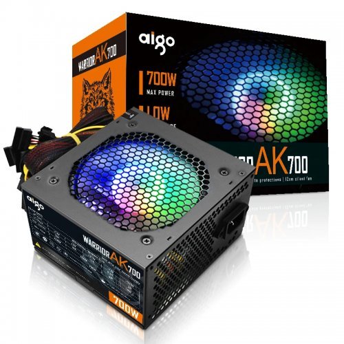 Захранващ блок Aigo AK700-RGB (снимка 4)