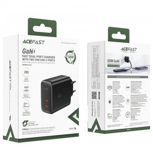 Зарядно устройство Acefast ACEFAST-A29-BK (снимка 5)