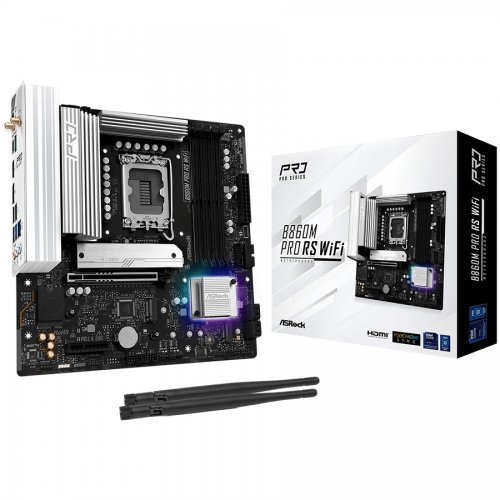 Дънна платка ASRock B860M PRO RS WIFI (снимка 1)