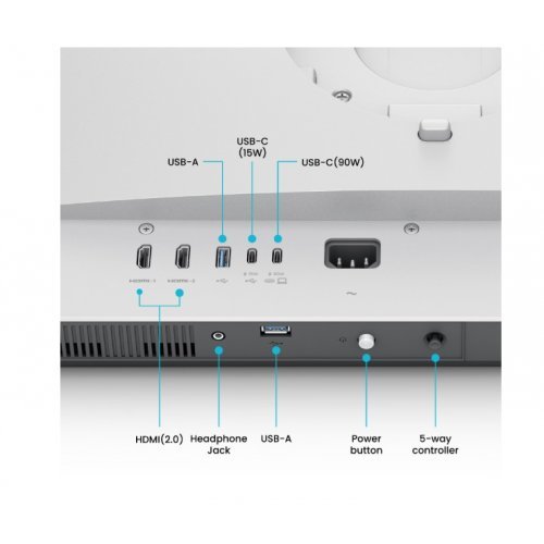 Монитор BenQ 9H.LMXLB.QBE (снимка 3)