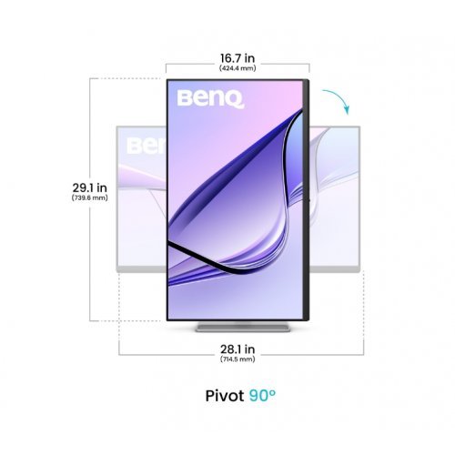 Монитор BenQ 9H.LMXLB.QBE (снимка 4)