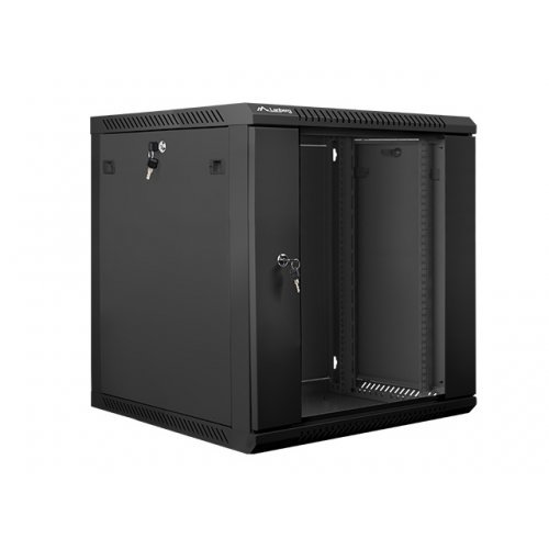 Комуникационен шкаф Lanberg WF01-6612-10B (снимка 1)