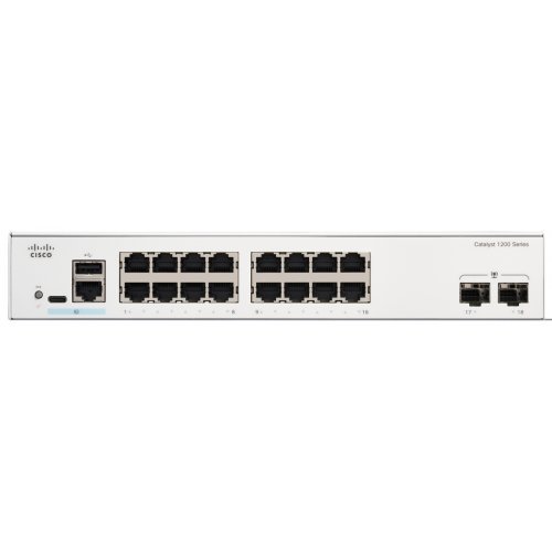Суич Cisco C1200-16T-2G (снимка 3)