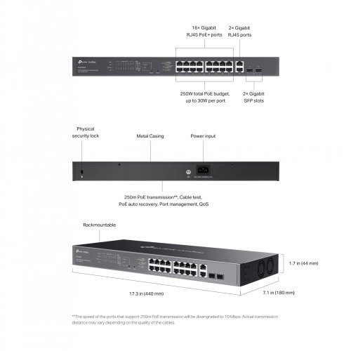 Суич TP-Link ES220GMP (снимка 10)