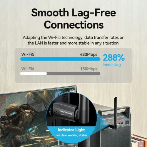 Мрежова карта Vention KDTB0 (снимка 11)