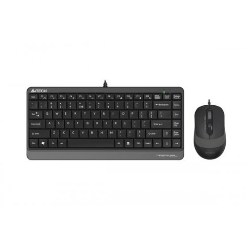 Клавиатура A4Tech F1110 FSTYLER WIRED COMBO SET USB GRAY FM10+FK11 U (снимка 1)