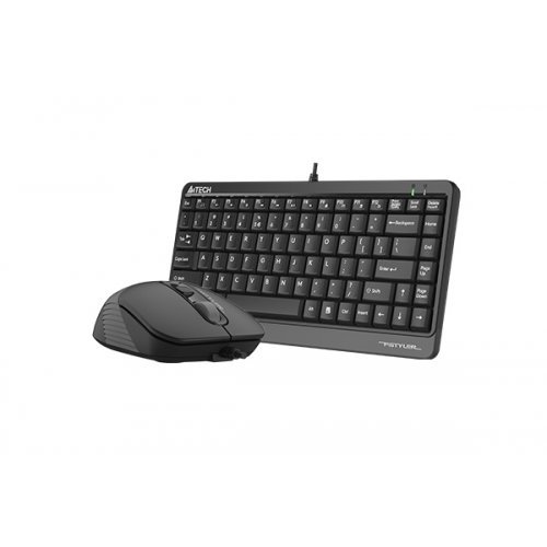 Клавиатура A4Tech F1110 FSTYLER WIRED COMBO SET USB GRAY FM10+FK11 U (снимка 3)
