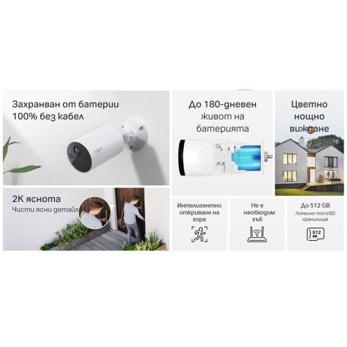 IP камера TP-Link Tapo C410(2-pack) (снимка 7)