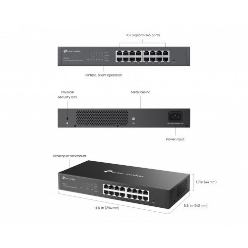 Суич TP-Link ES216G (снимка 7)