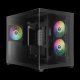 Компютърна кутия Gamdias AURA-GC10M-ARGB-BK