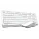 Клавиатура A4Tech F1010 FSTYLER WIRED USB  COMBO SET WHITE