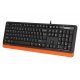 Клавиатура A4Tech FKS10 FSTYLER NATURAL MULTMEDIA KEYBOARD ORANGE US