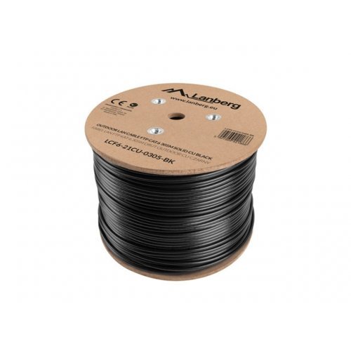 Мрежов кабел Lanberg LCF6-21CU-0305-BK (снимка 1)