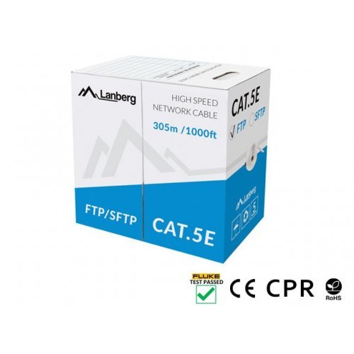 Мрежов кабел Lanberg LCF5-11CU-0305-S (снимка 1)