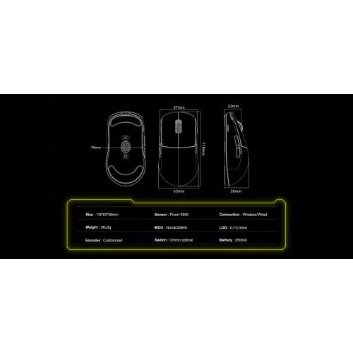 Мишка Scyrox SCYROX-V8-WH (снимка 16)