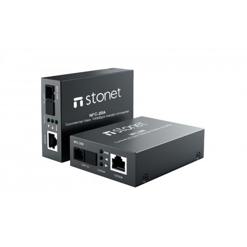 Медиа конвертор Stonet NFC-20A (снимка 1)