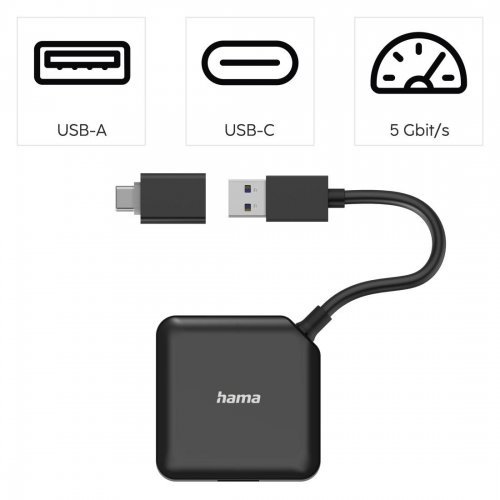 USB хъб Hama 200116 (снимка 6)