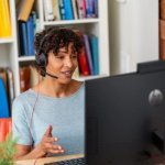 Колцентър слушалка HP 8X230A6