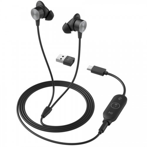 Колцентър слушалка Logitech 981-001013 (снимка 1)