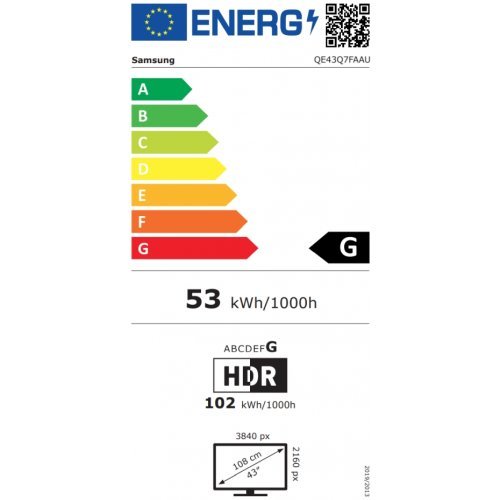 Телевизор Samsung QE43Q7FAAUXXH (снимка 7)