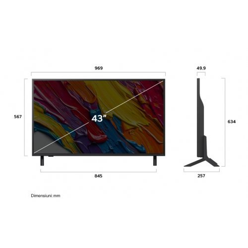 Телевизор LG 43QNED82A3B (снимка 3)