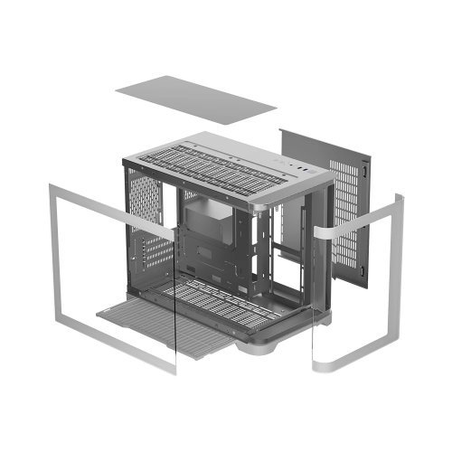 Компютърна кутия 1stPlayer UV6-WH (снимка 7)