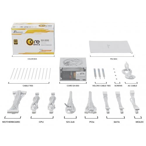 Захранващ блок Seasonic 1C265GWRT3A12X (снимка 9)