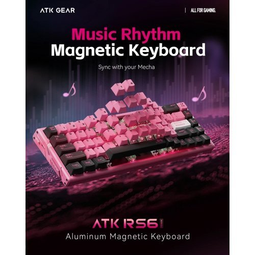 Клавиатура ATK RS6-ULTRA-SAKURA-TTC (снимка 7)