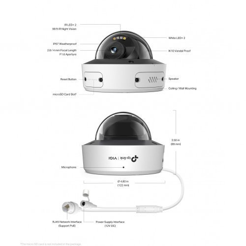 IP камера TP-Link InSight S285(2.8mm) (снимка 4)