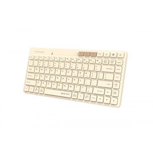 Клавиатура A4Tech FBK26-CAFE LATTE (снимка 3)