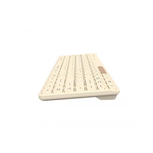 Клавиатура A4Tech FBK26-CAFE LATTE (снимка 4)