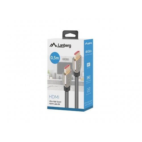 USB кабел Lanberg CA-HDMI-30CU-0005-BK (снимка 3)