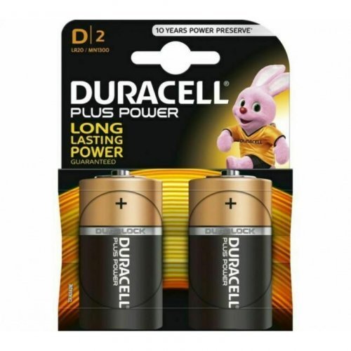 Батерии > Duracell DUR-BA-LR20-PLUS (снимка 1)