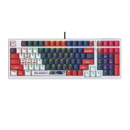 Клавиатура Bloody A4-KEY-S98-NAVY (снимка 1)