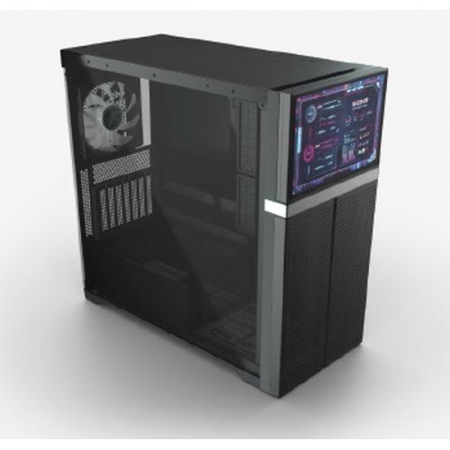 Компютърна кутия VALKYRIE VK-CASE02LCD (снимка 1)