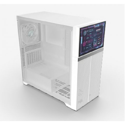 Компютърна кутия VALKYRIE VK-CASE02LCDW (снимка 1)