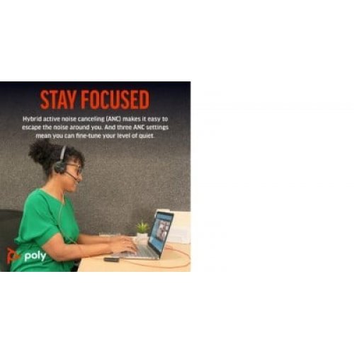 Колцентър слушалка HP 8X223AA (снимка 3)