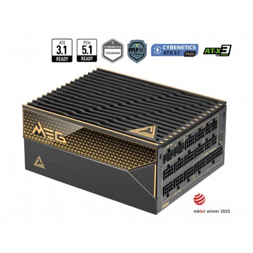 Захранващ блок MSI MEG_AI1600T_PCIE5 (снимка 1)