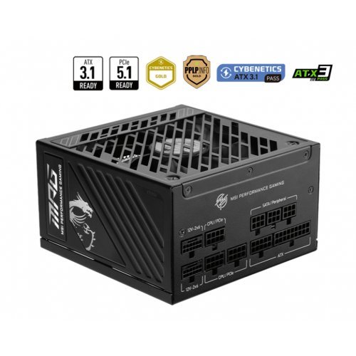 Захранващ блок MSI MPG_A1000GS_PCIE5 (снимка 1)